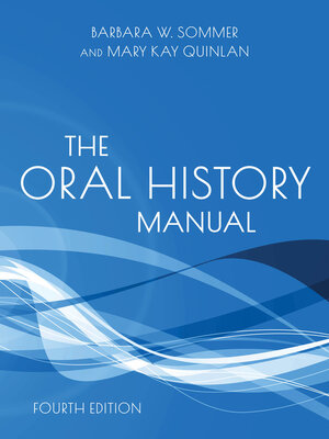 cover image of The Oral History Manual